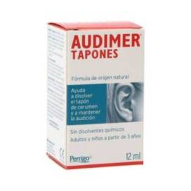 Audimer Tapones Solucion Limpieza Oido 12 ml