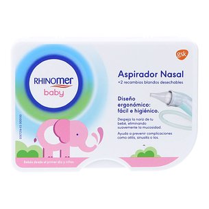 Aspirador Nasal Rhinomer Baby 2 Recargas