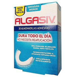 Almofada inferior Algasiv 30 unidades