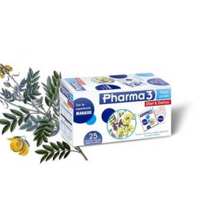 Pharma3 Diet & Detox 25 Tütchen