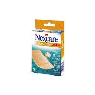 Nexcare Active 360 Maxi Tiras 10x6 cm 5 Unidades