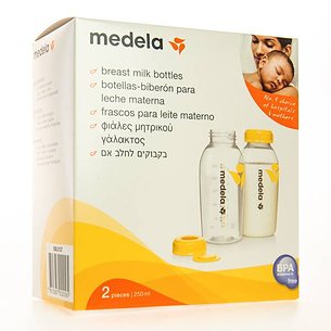 Medela Botella Biberon Leche Materna 250 ml 2 Ud