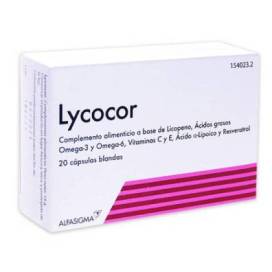 Lycocor 20 Cápsulas