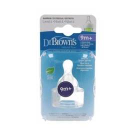  Dr Brown's Options Silicone Teats +9 Months 2 Units