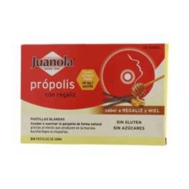 Juanola Propolis Liquorice 24 Tablets