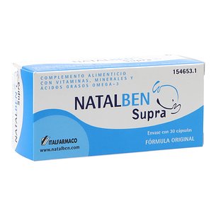 NATALBEN SUPRA 30 CAPSULAS | Farmacia