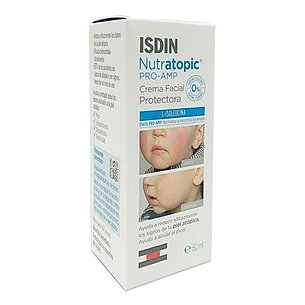 Nutratopic Proamp Gesichtspflege für atopische Haut, 50 ml