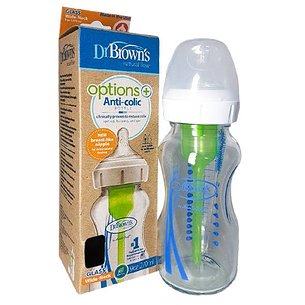 Dr Browns Options Biberon De Vidrio Boca Ancha 2