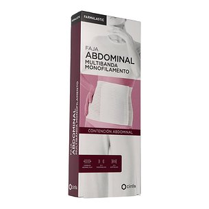 Cinta lombar Farmalastic tamanho 3 115130 cm branco