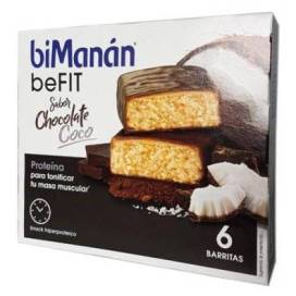 Bimanan Befit Bars Chocolate Cononut 6 Bars