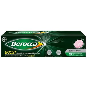 Berocca Boost com Guaraná 15 Comprimidos Efervescentes