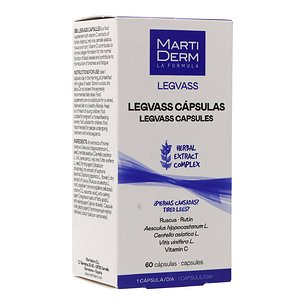 Martiderm Legvass Oral 60 Cápsulas