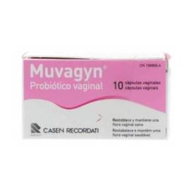 Muvagyn Probiótico 10 Cápsulas Vaginais