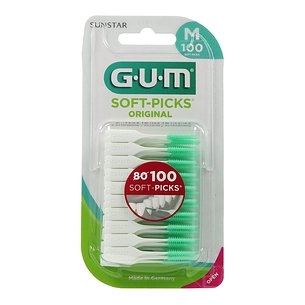 Gum Soft Picks Original Talla M 100 Uds