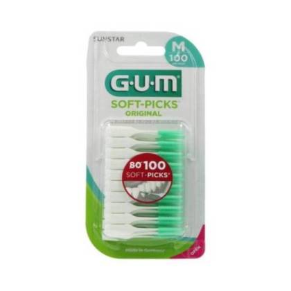 Gum Soft Picks Original Size M 100 Units