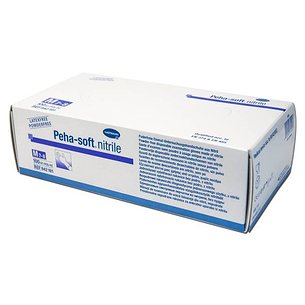 Pehasoft Nitril-Puderfreie Handschuhe, mittlere Größe