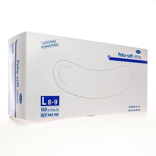 Pehasoft Nitril-Handschuhe ohne Puder, Größe L 