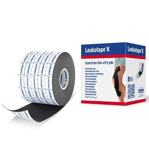 Leukotape K Preto 5cm X 5m