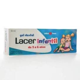 Lacer Infantil Gel Dental Sabor Morango 50 Ml