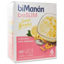 Bimanan Beslim Lemon Flavour Custard 6 Sachets