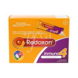 Redoxon Inmuno 4 14 Saquetas Sabor Laranja
