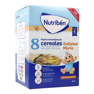 Nutriben 8 Cereales Galleta Maria 600 g