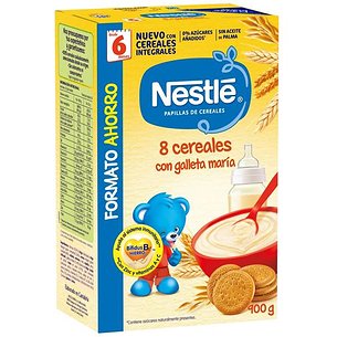 Mingau de Cereal Nestle 8 Biscoitos Maria 900 g