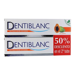 Dentiblanc Pasta Dental Blanqueadora 2x100 ml Promo