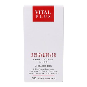 Vital Plus Active Cabelo Pele e Unhas 30 Cápsulas