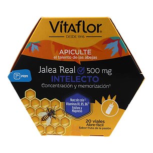 Vitaflor Jalea Real Intelecto 500mg 20 Viales 10