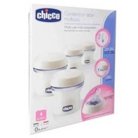 Chicco Natural Feel Milchbehälter 4 Einheiten