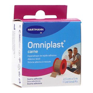 Fita Adesiva Hipoalergênica Omniplast, 5m x 2,5cm