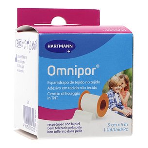 Esparadrapo Omnipor Papel 5m X 5cm Hartmann
