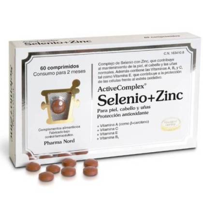 Activecomplex Selenium + Zinc 60 Capsules