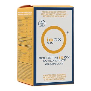 Solderm Antioxidant Ioox 60 Capsules