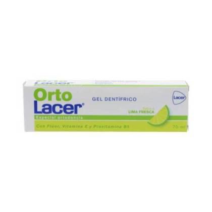 Ortolacer Limette Zahngel 75 Ml
