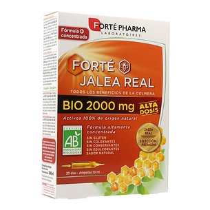 Forte Gelée Royale 2000 mg 20 Ampullen Forte Pharm
