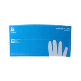 Interapothek Latex Gloves With Powder Size M 100 Units