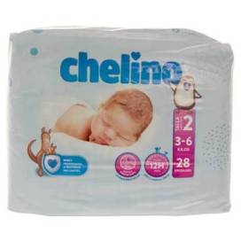 Chelino Love Windeln Größe 2 3-6kg 28 Einheiten