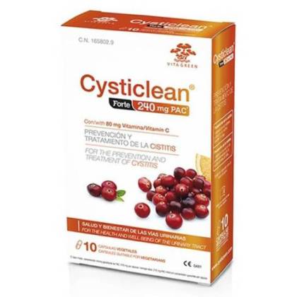 Cysticlean Forte 240 Mg 10 Capsules