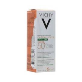 Vichy Uv Clear Flüssigkeit Spf 50 40 Ml