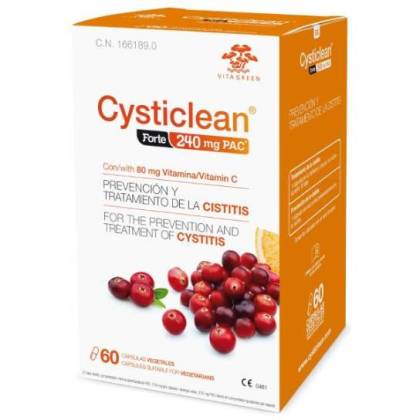 Cysticlean Forte 240 Mg 60 Cápsulas
