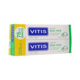 Vitis Mint Flavour Aloe Vera Toothpaste 2x150ml Promo