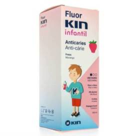 Fluorkin Mundwasser Für Kinder Erdbeere Geschmack 500 Ml