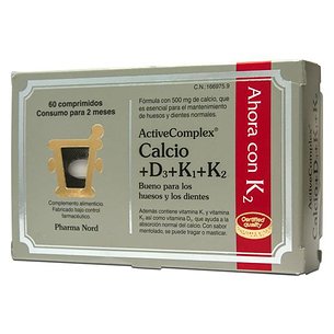 Activecomplex Cálcio D3 K1 K2 60 Comprimidos