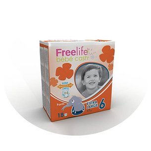 Freelife Bebecash Pañal Infantil Pants 18 Kg Xl 