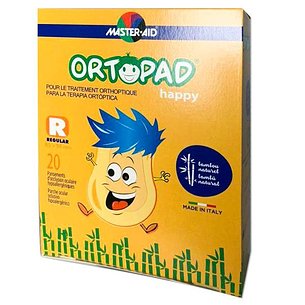 Ortopad Happy Parche Ocular Regular 20 Uds