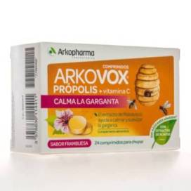 Arkovox Bienenhartz + Vitamin C Kautabletten 24 Ta