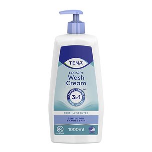 Tena Wash Cream Creme de Limpeza 1000 ml