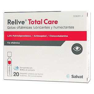 Colírio Relive Total Care 20 doses únicas